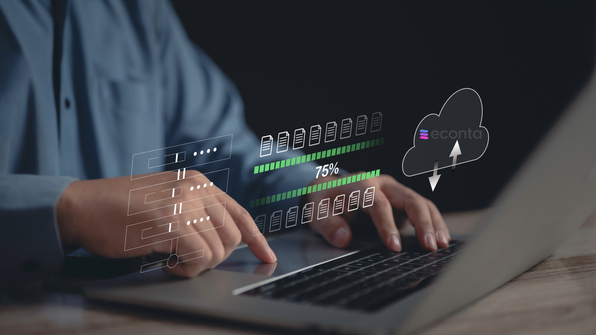Smart, automated online invoicing with eConta